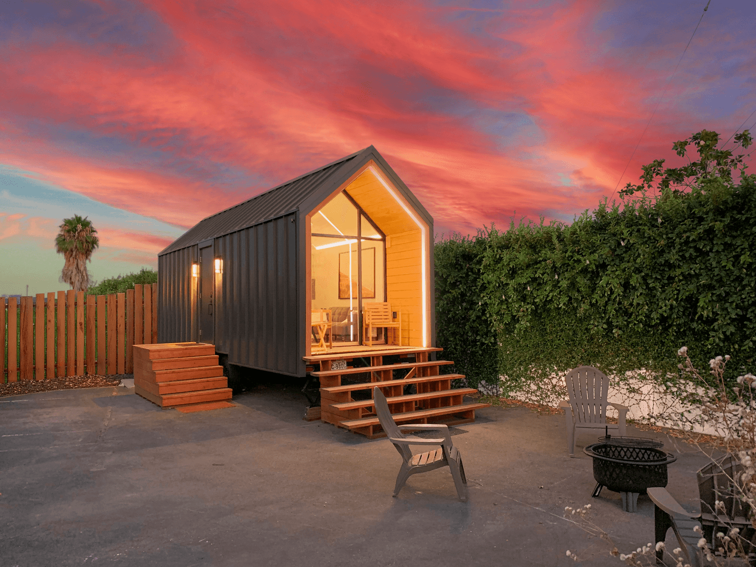 Tava Modular structure in landscape